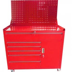 Tủ đồ nghề 6 ngăn kéo 1 cánh kết hợp bảng treo